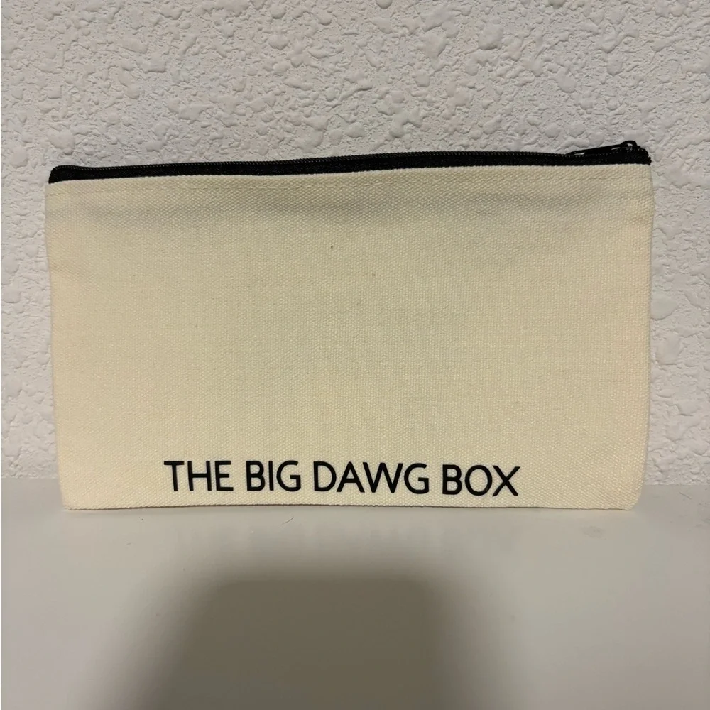 New Custom Cane Corso Breed Dog Cosmetic Pouch